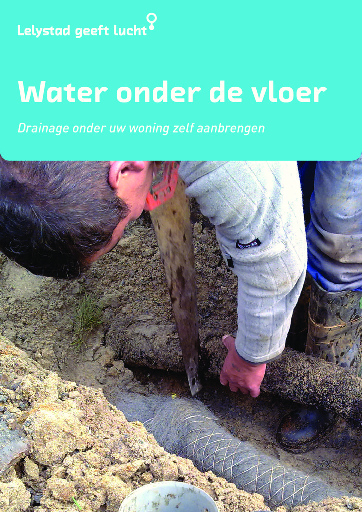 thumbnail of Folder – Water onder de vloer – drainage